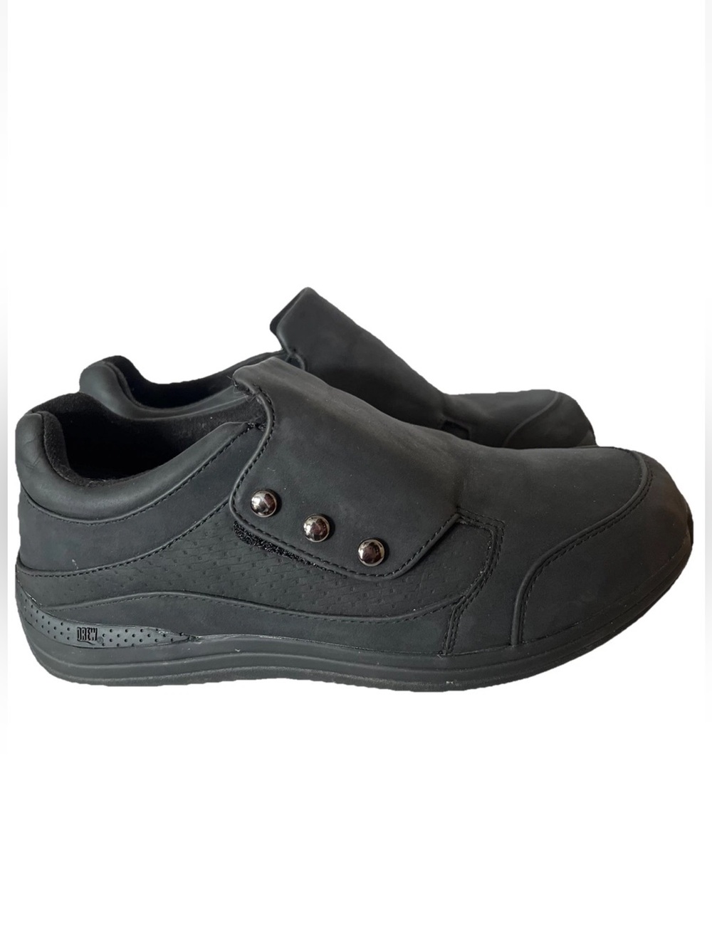 DREW Bouquet Black Comfort Orthopedic Walking Shoes - 7 WW Double Wide